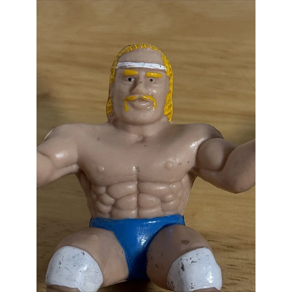Lot Of 2 KO THUMB WRESTLER Action Figure Hogan 1980s Vintage Wrestling Figures